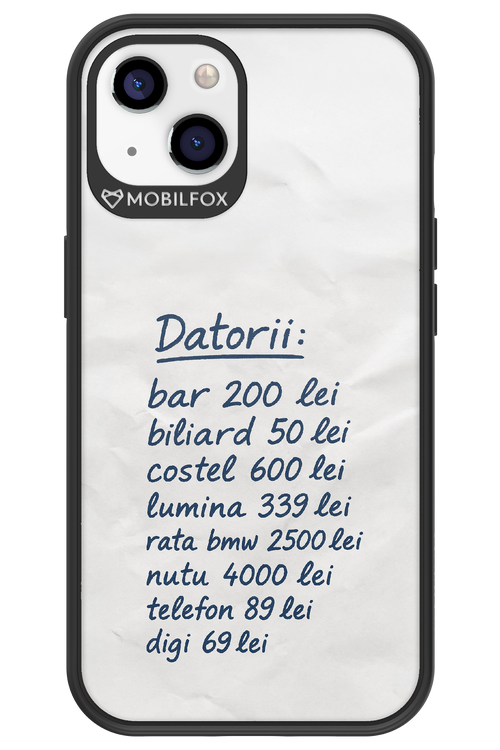 The List - Apple iPhone 13