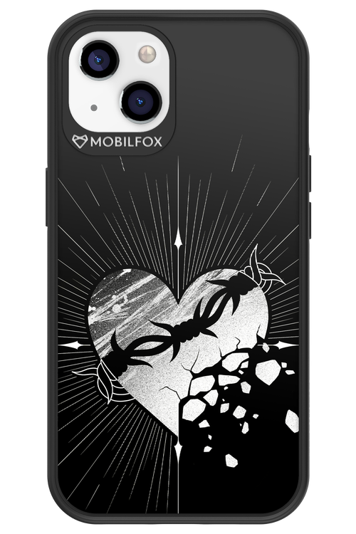 Fehér Szív - Apple iPhone 13