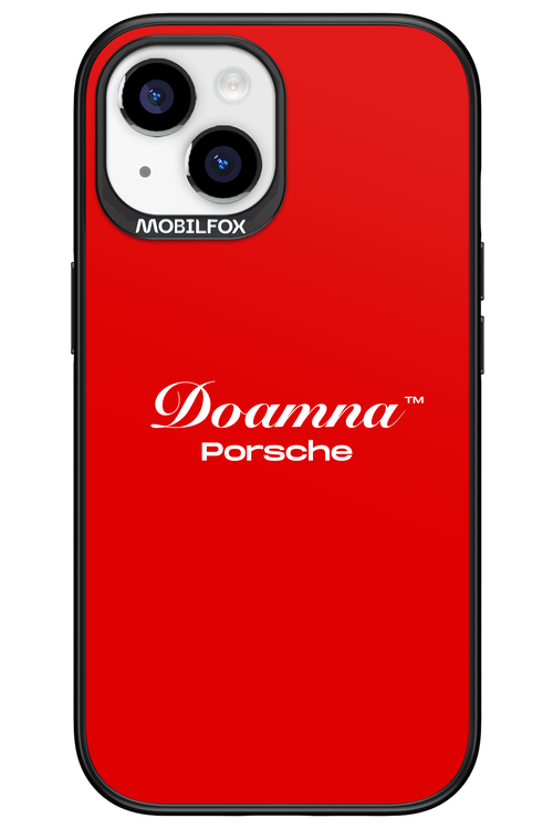 Doamna Porsche (red) - Apple iPhone 15