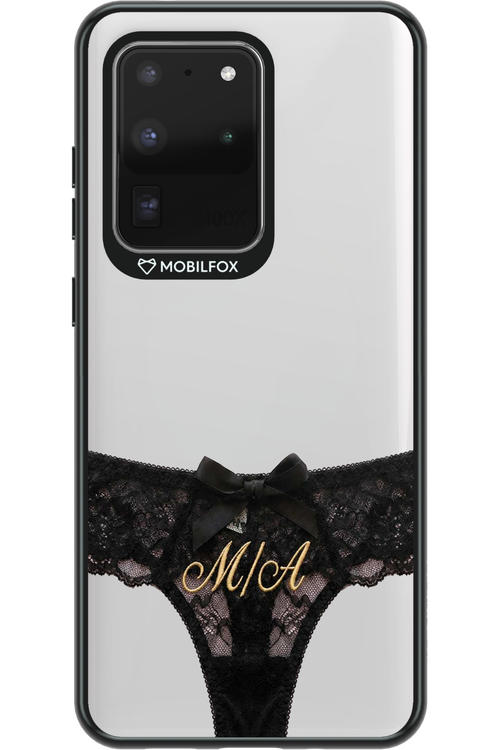 Black Panties Transparent 2.0 - Samsung Galaxy S20 Ultra 5G