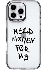 Need M3 Transparent Black - Apple iPhone 16 Pro Max