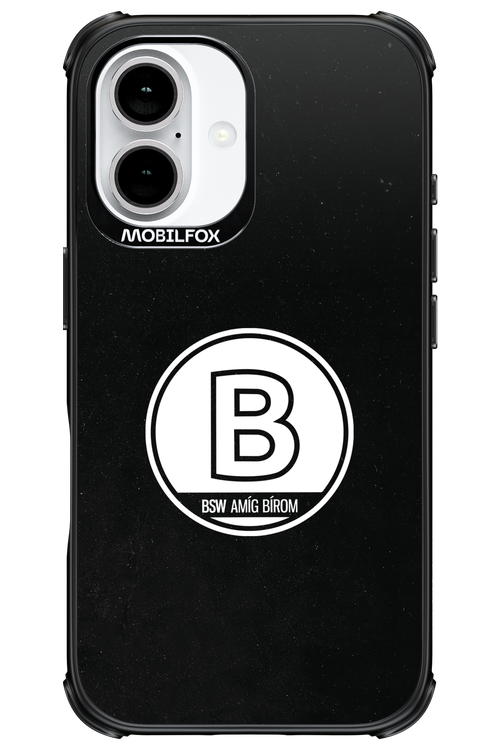 Amig bírom Black - Apple iPhone 16
