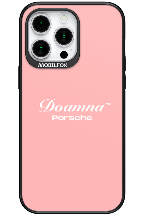 Doamna Porsche (pink) - Apple iPhone 15 Pro Max