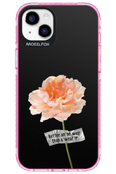 Flower Black - Apple iPhone 14 Plus