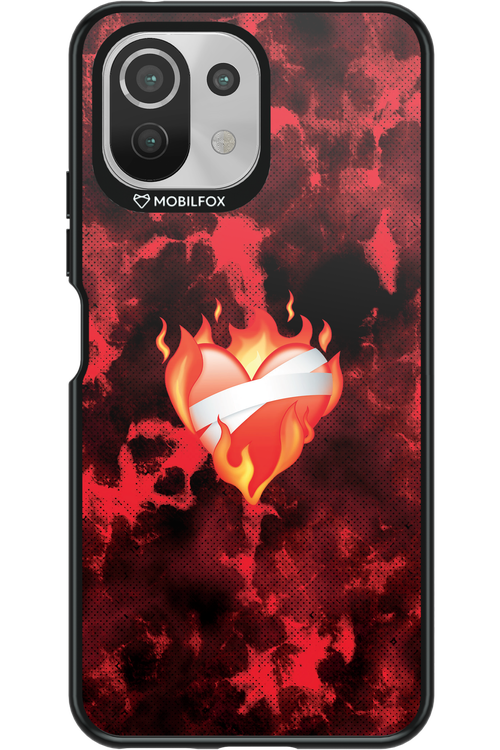 Lava Red - Xiaomi Mi 11 Lite (2021)