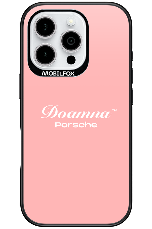 Doamna Porsche (pink) - Apple iPhone 16 Pro