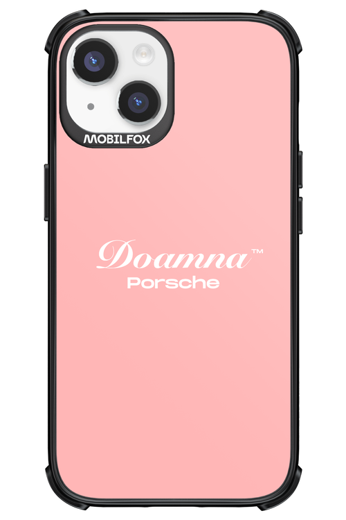 Doamna Porsche (pink) - Apple iPhone 14