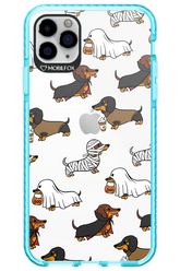 Scary Dachshund (Transparent) - Apple iPhone 11 Pro Max
