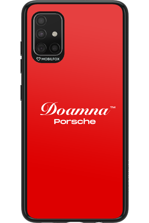 Doamna Porsche (red) - Samsung Galaxy A51