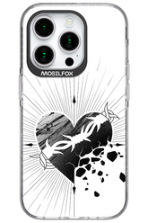 Fekete Szív - Apple iPhone 15 Pro