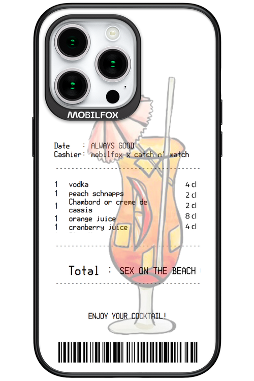 sex on the beach cocktail - Apple iPhone 15 Pro Max