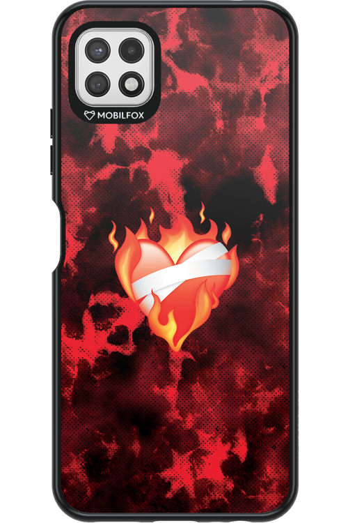 Lava Red - Samsung Galaxy A22 5G
