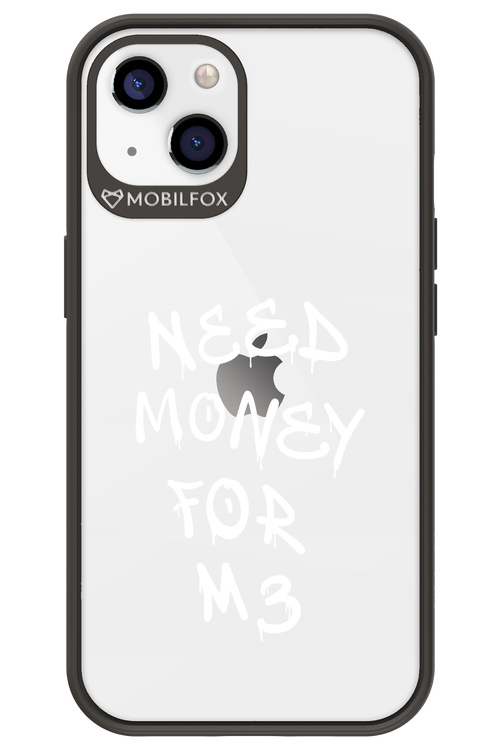 Need M3 Transparent White - Apple iPhone 13