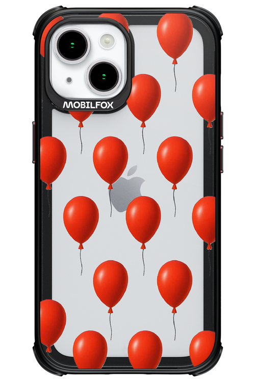 Red Balloons - Apple iPhone 15