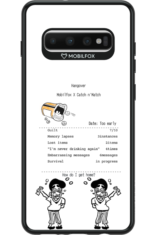 hangover - Samsung Galaxy S10+