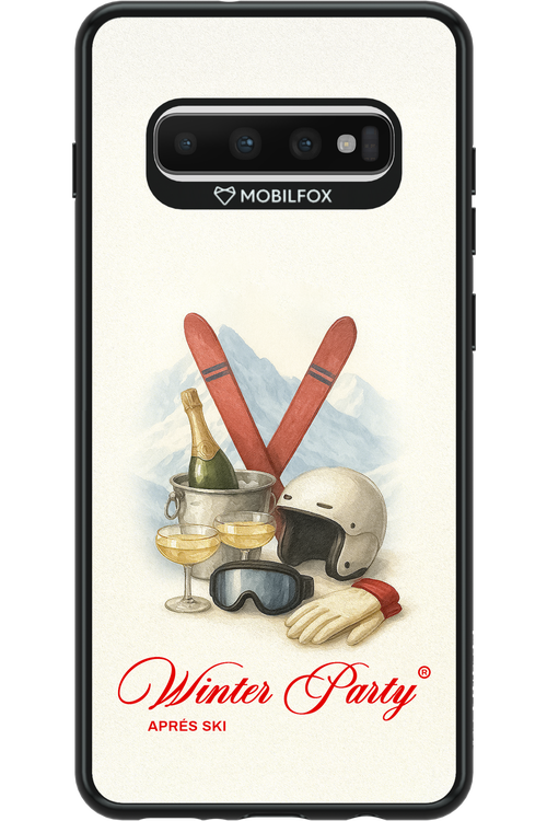 Winter Ski Party - Samsung Galaxy S10+