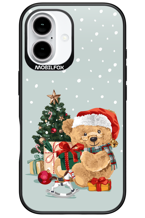 Merry Christmas Bear - Apple iPhone 16