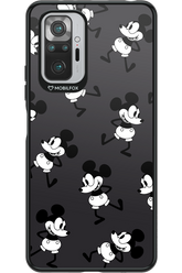 Iconic Mouse (antracite pattern) - Xiaomi Redmi Note 10S