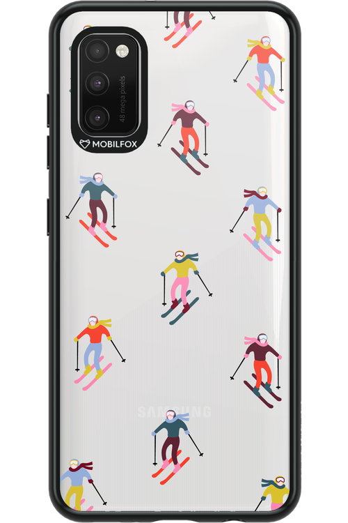 Snow Motion (Transparent) - Samsung Galaxy A41