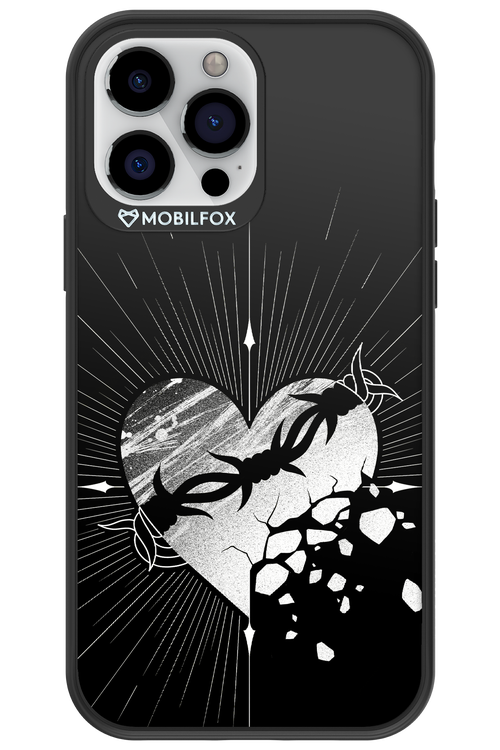 Fehér Szív - Apple iPhone 13 Pro Max