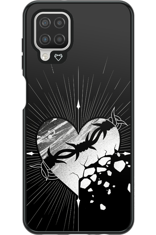 Fehér Szív - Samsung Galaxy A12