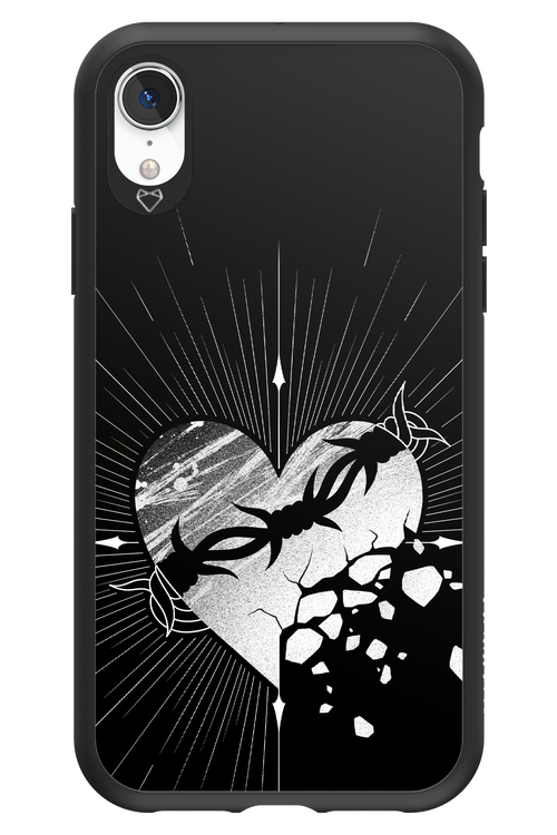 Fehér Szív - Apple iPhone XR