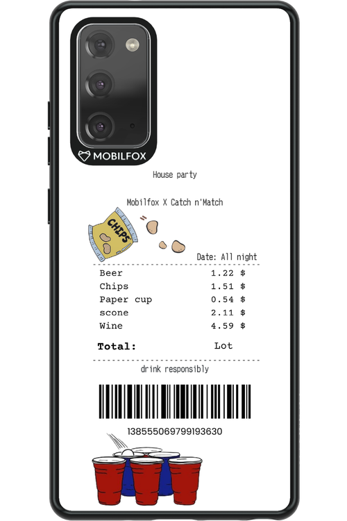 house party - Samsung Galaxy Note 20