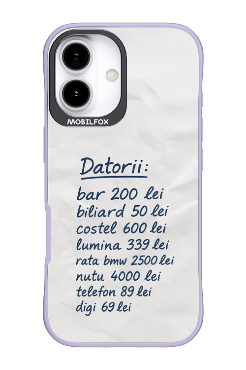 The List - Apple iPhone 17