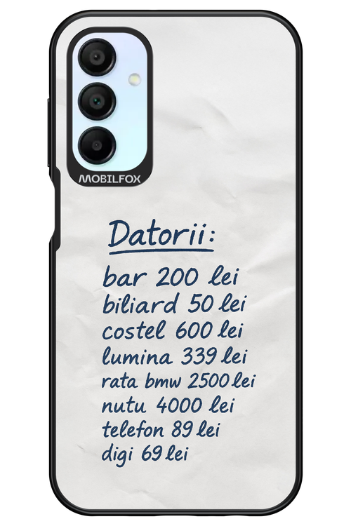 The List - Samsung Galaxy A15