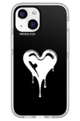 Heart Black - Apple iPhone 13 Mini