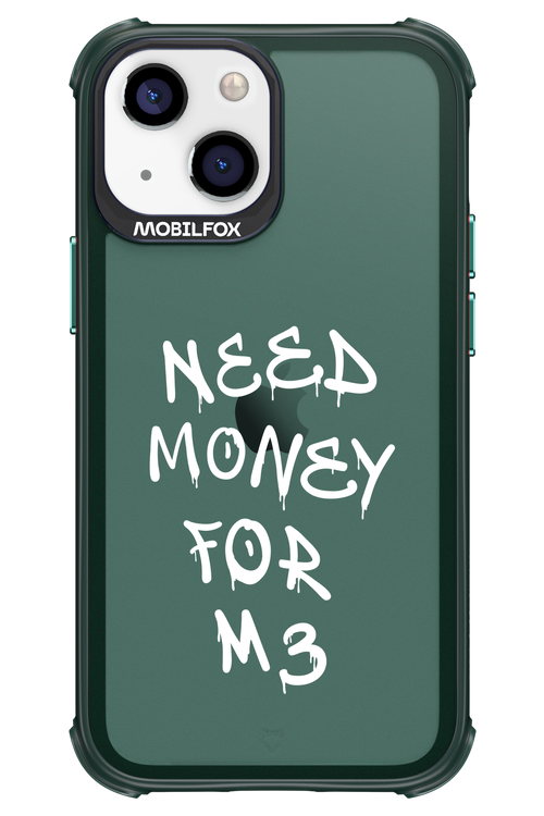 Need M3 Transparent White - Apple iPhone 13 Mini