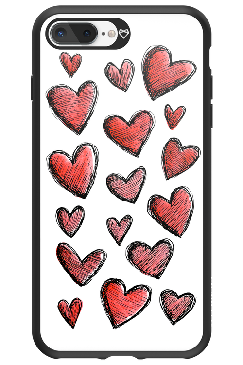 Red Love - Apple iPhone 7 Plus