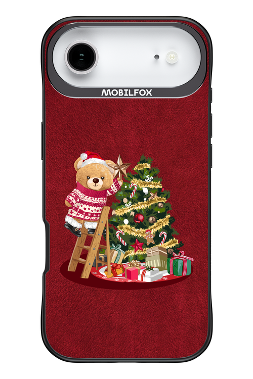 Christmas Bear (Burgundy) - Apple iPhone 17 Air