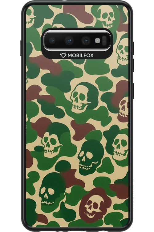 Camo Skull - Samsung Galaxy S10+