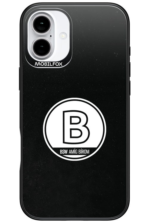 Amig bírom Black - Apple iPhone 16 Plus