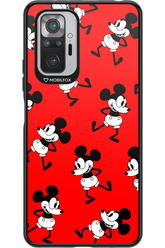 Iconic Mouse (red pattern) - Xiaomi Redmi Note 10S