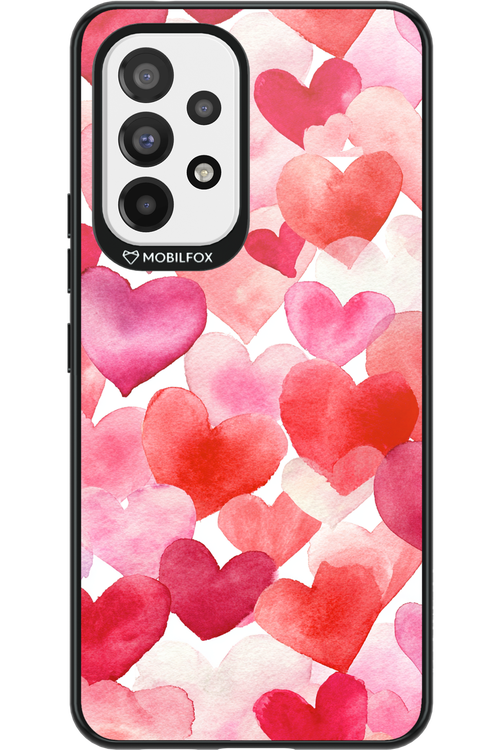 Water Painted Heart - Samsung Galaxy A53