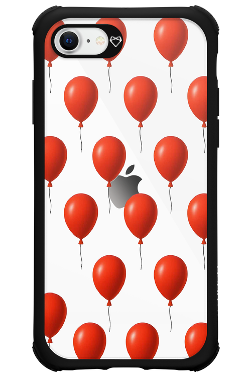Red Balloons - Apple iPhone SE 2020