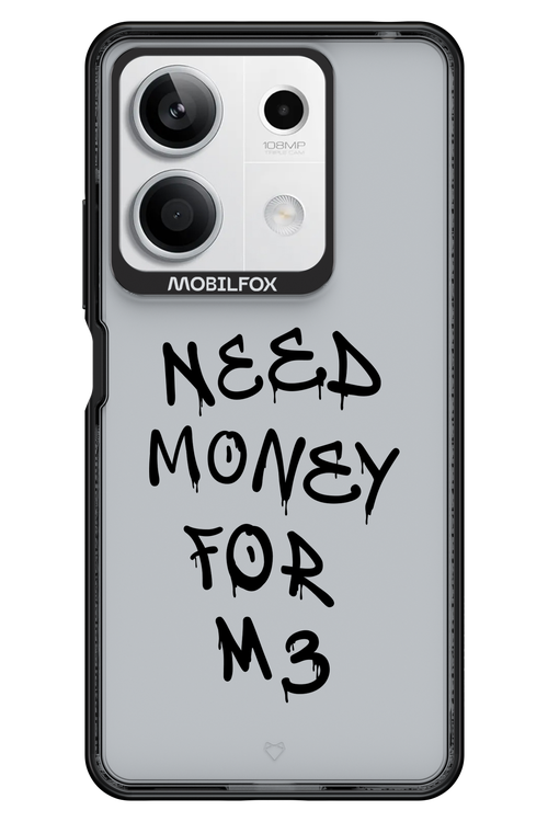 Need M3 Transparent Black - Xiaomi Redmi Note 13 5G