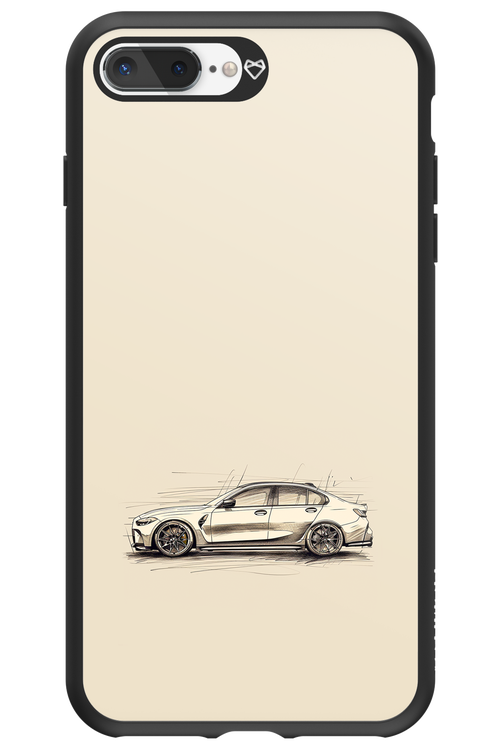Sketch Car - Apple iPhone 8 Plus