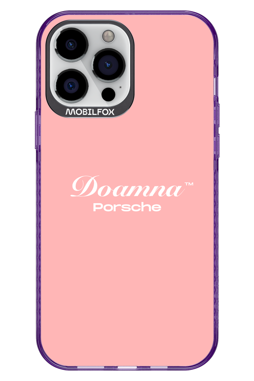 Doamna Porsche (pink) - Apple iPhone 13 Pro Max
