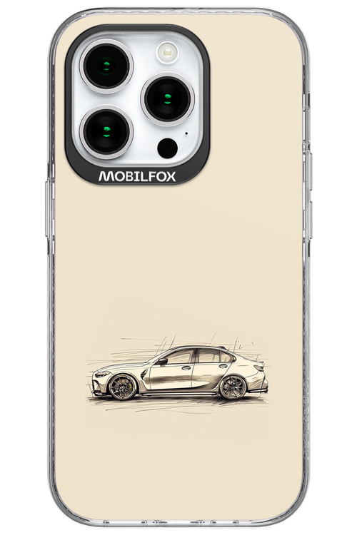 Sketch Car - Apple iPhone 15 Pro