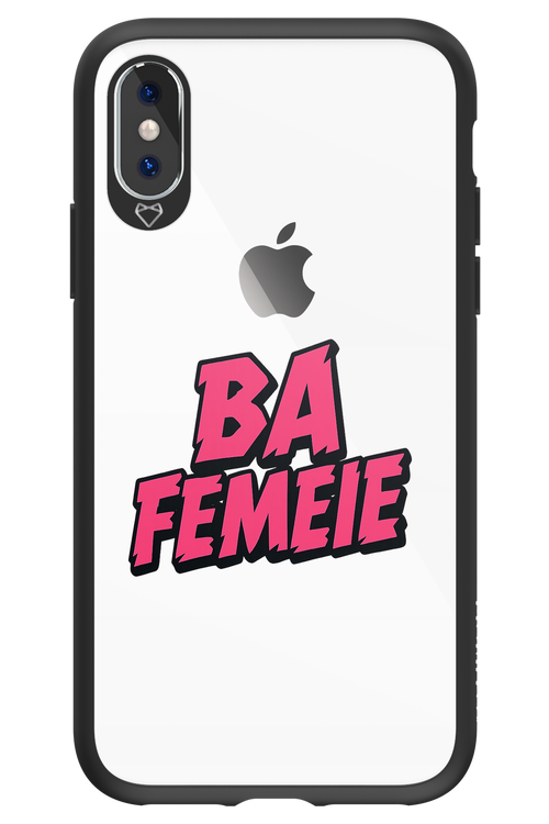 Ba F Pink - Apple iPhone X
