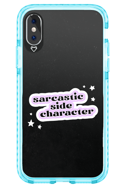 Sarcastic Black - Apple iPhone X