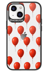 Red Balloons - Apple iPhone 13 Mini
