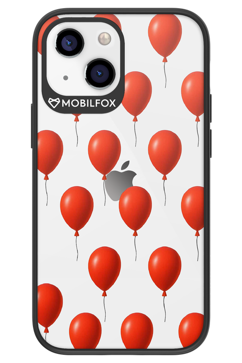 Red Balloons - Apple iPhone 13 Mini