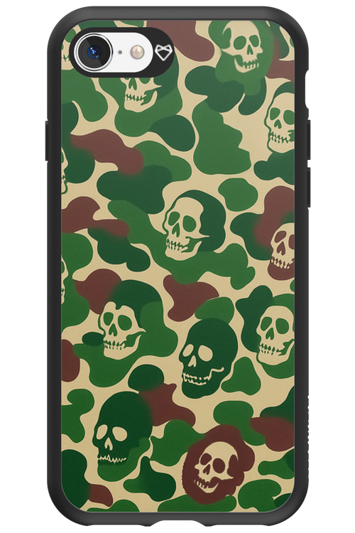 Camo Skull - Apple iPhone 8
