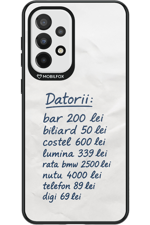 The List - Samsung Galaxy A33