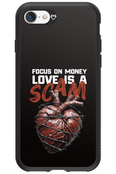 Focus on money, love is a scam - Apple iPhone SE 2022