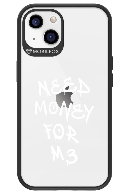 Need M3 Transparent White - Apple iPhone 13